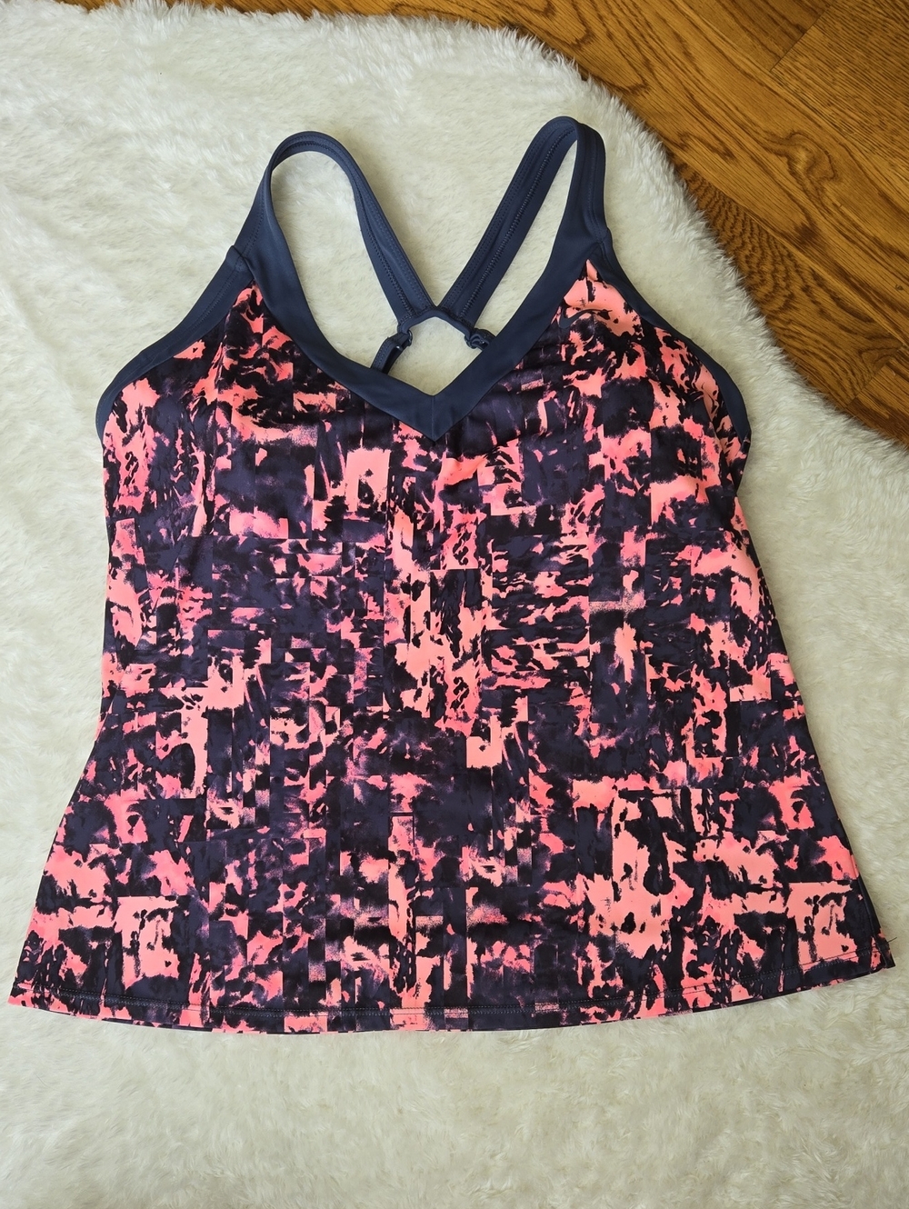 Nike Swim Tankini Top, Womens Size Extra Large